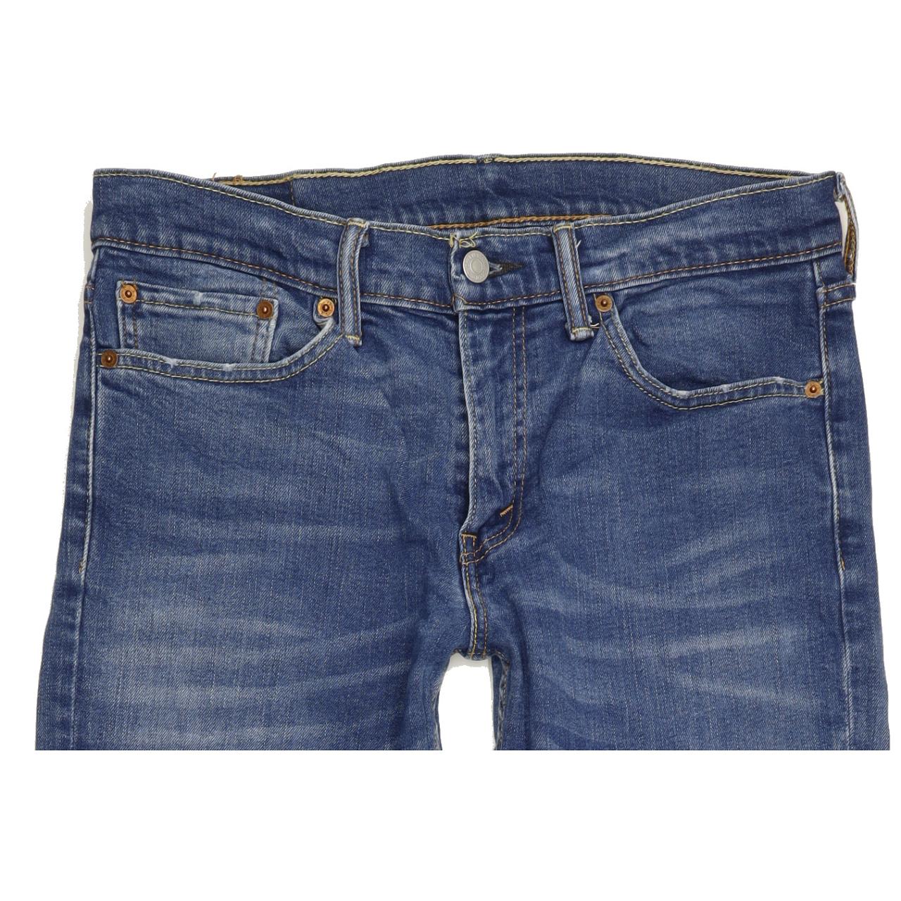 Levi's 511 Men Blue Straight Slim Stretch Jeans W32 L31