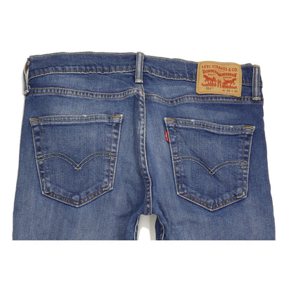 Levi's 511 Men Blue Straight Slim Stretch Jeans W32 L31