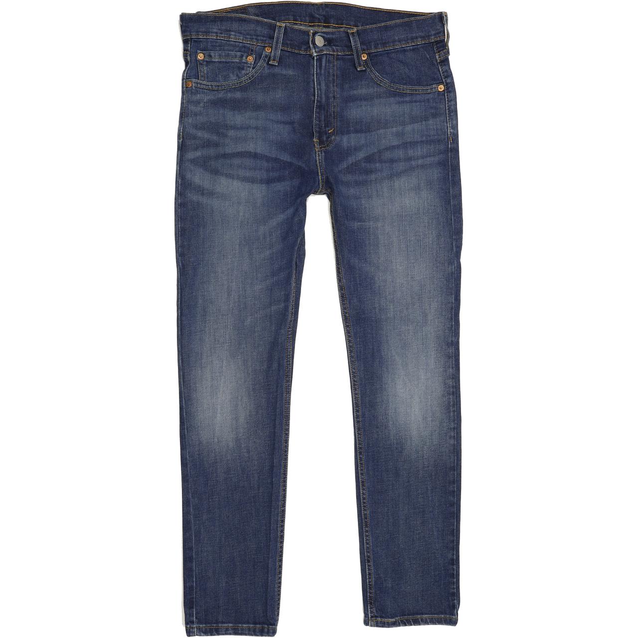 Levi's 510 Men Blue Skinny Slim Stretch Jeans W31 L29