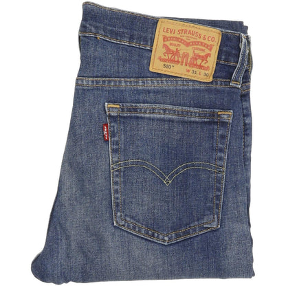Levi's 510 Men Blue Skinny Slim Stretch Jeans W31 L29