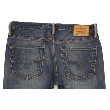 Levi's 508 Men Blue Tapered Regular Jeans W34 L33