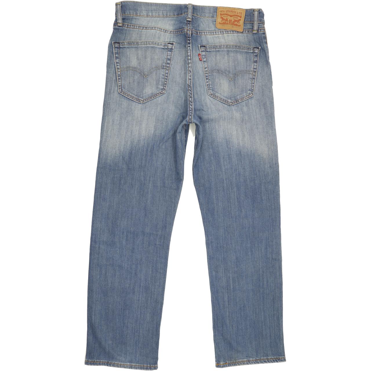 Levi's 751 Men Blue Straight Regular Jeans W33 L29