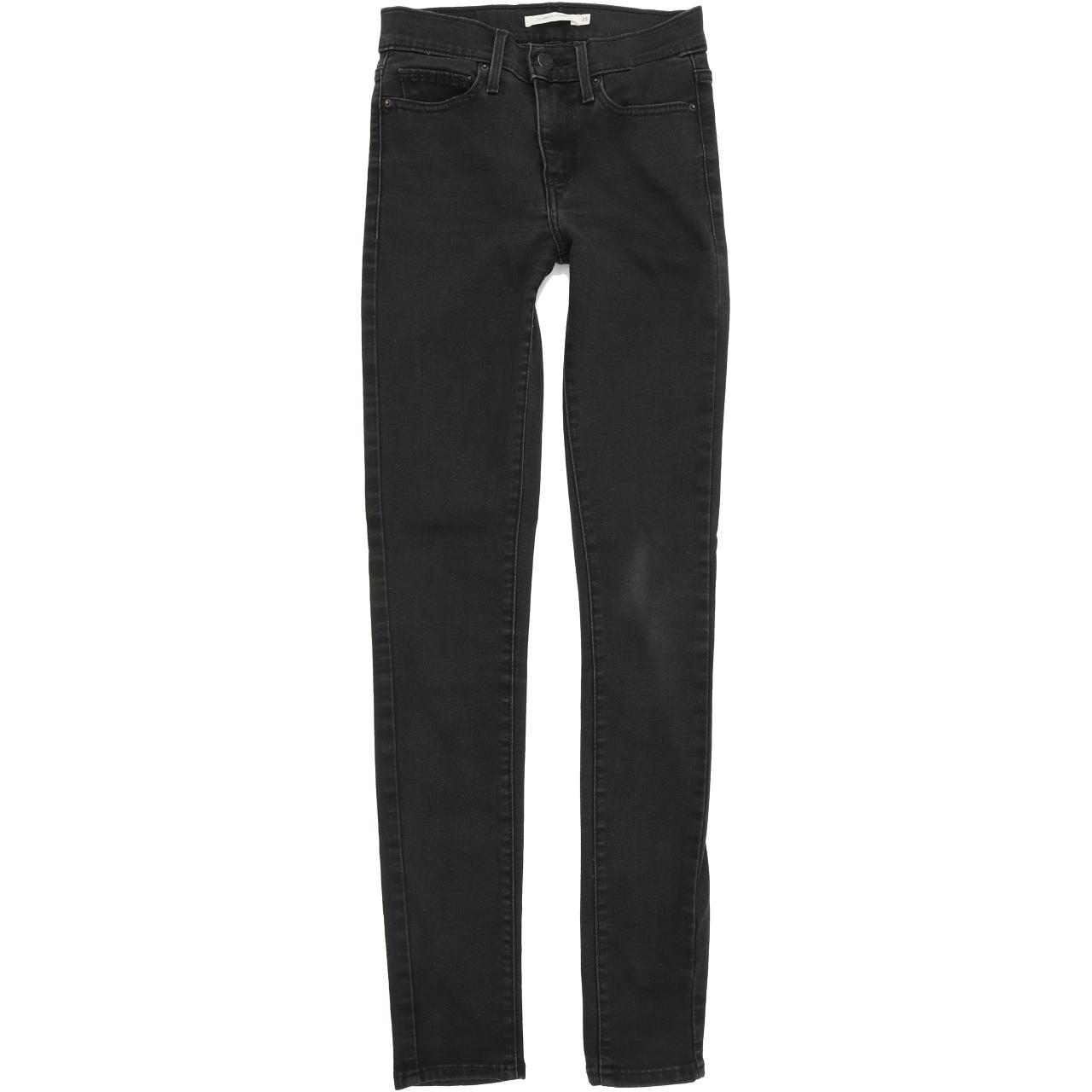 Levi's Slimming Women Black Skinny Slim Jeans W25 L32