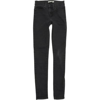 Levi's Slimming Women Black Skinny Slim Jeans W25 L32