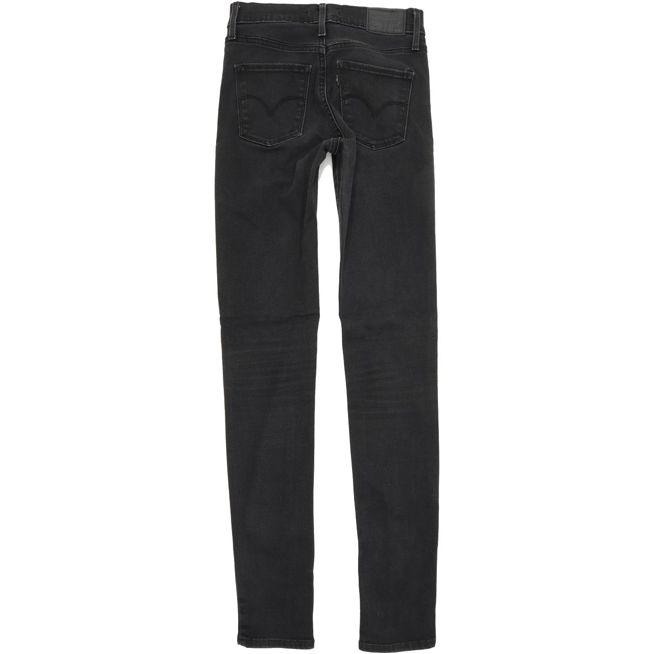 Levi's Slimming Women Black Skinny Slim Jeans W25 L32