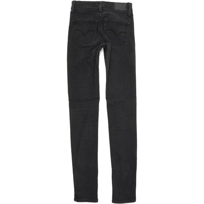 Levi's Slimming Women Black Skinny Slim Jeans W25 L32