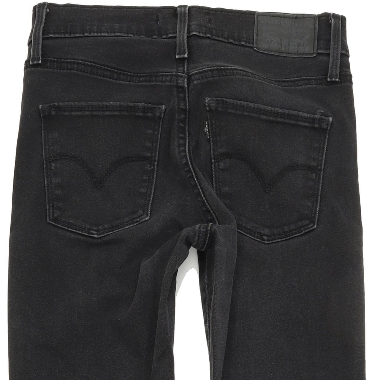 Levi's Slimming Women Black Skinny Slim Jeans W25 L32