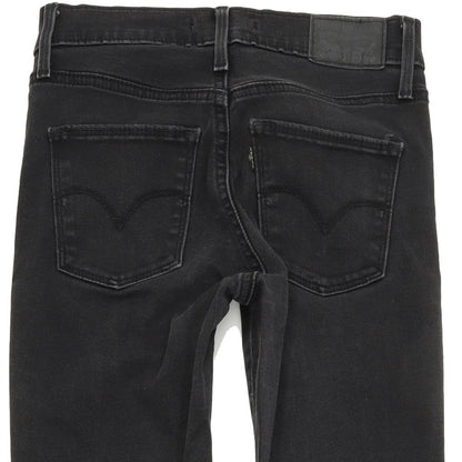 Levi's Slimming Women Black Skinny Slim Jeans W25 L32