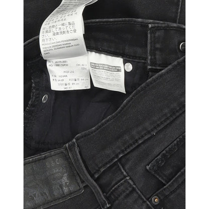 Levi's Slimming Women Black Skinny Slim Jeans W25 L32