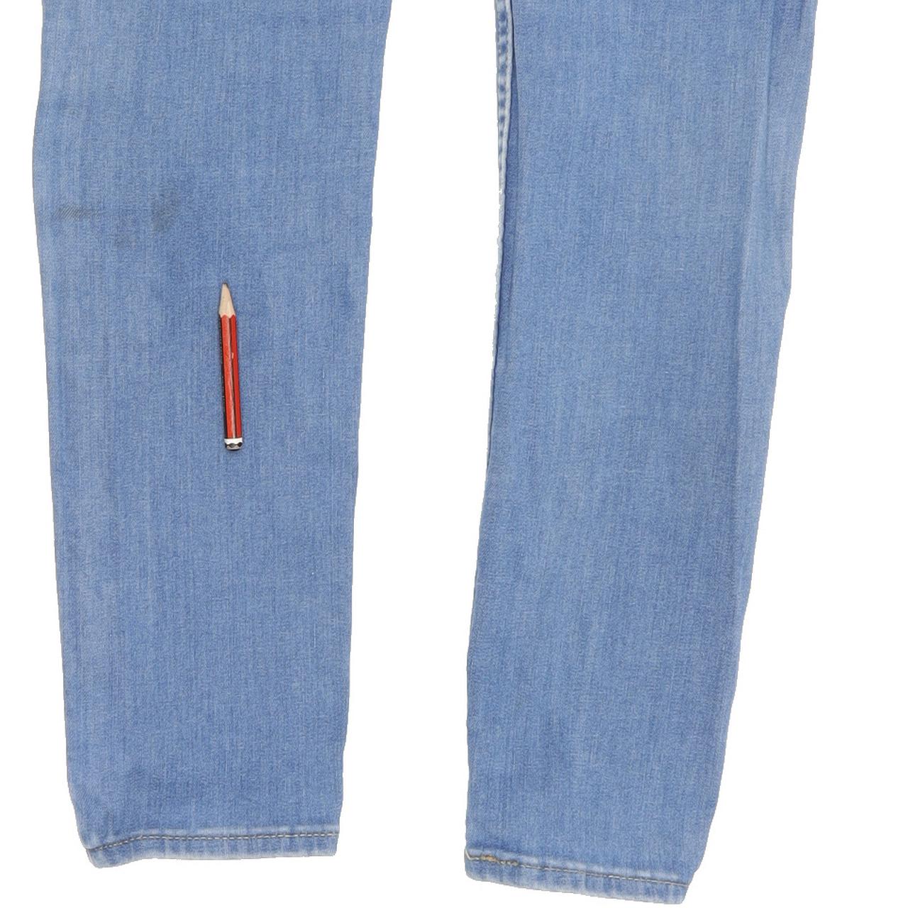 Levi's 710 Super Women Blue Skinny Slim Stretch Jeans W28 L32