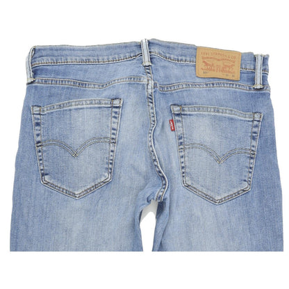 Levi's 511 Men Blue Straight Slim Stretch Jeans W32 L26