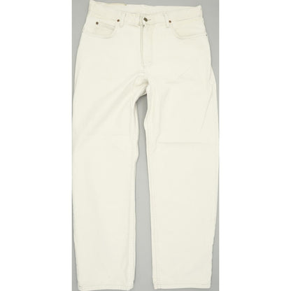 Lee Kansas Men Beige Straight Regular Jeans W36 L30