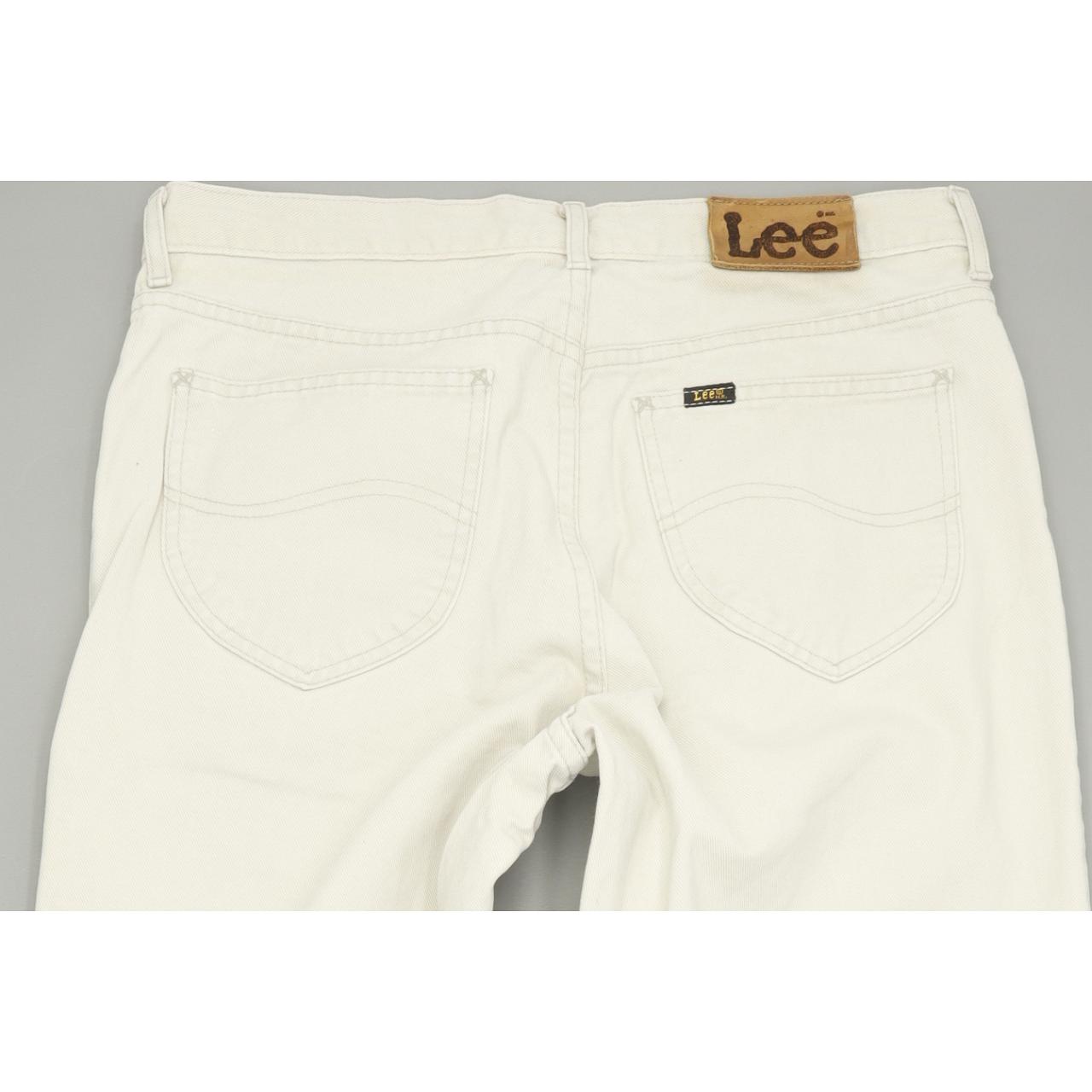 Lee Kansas Men Beige Straight Regular Jeans W36 L30