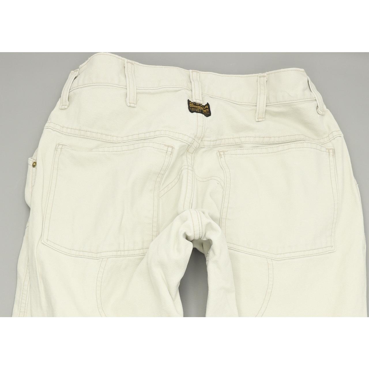 G-Star Elwood Men Beige Straight Regular Jeans W30 L36