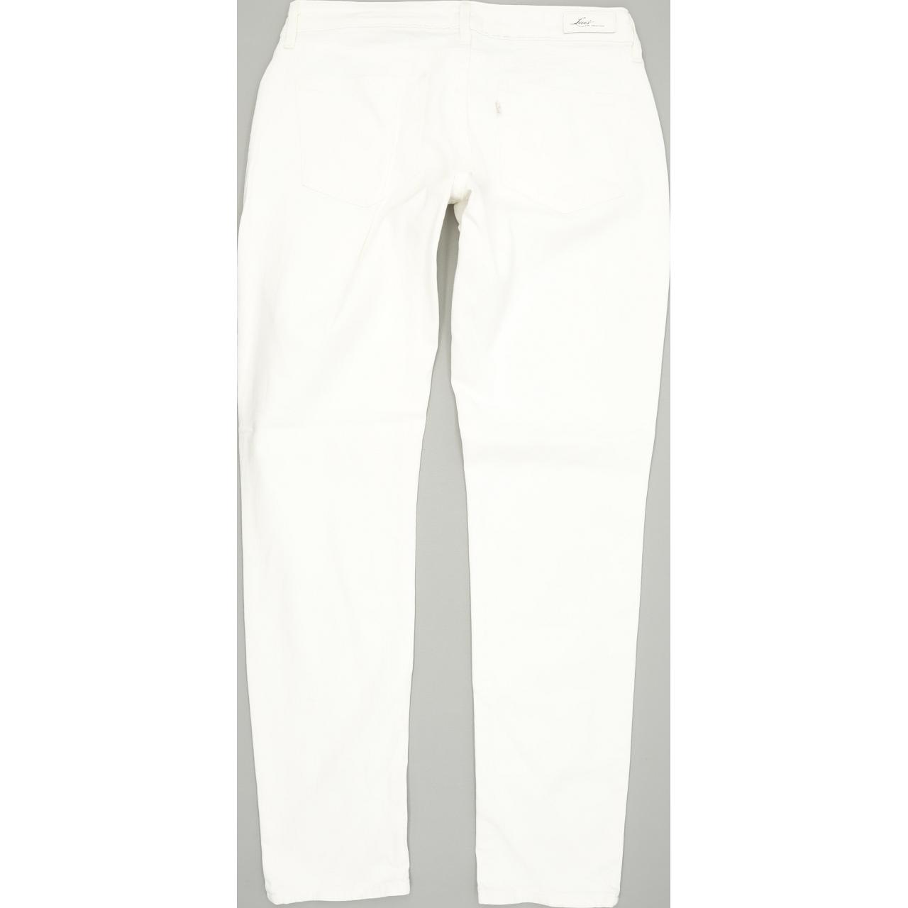 Levi's Bold Curve Women White Skinny Slim Stretch Jeans W30 L32