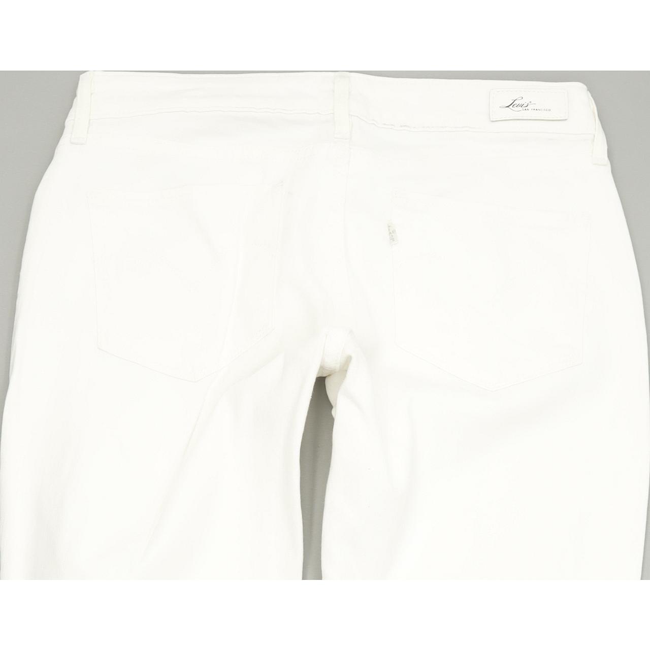 Levi's Bold Curve Women White Skinny Slim Stretch Jeans W30 L32