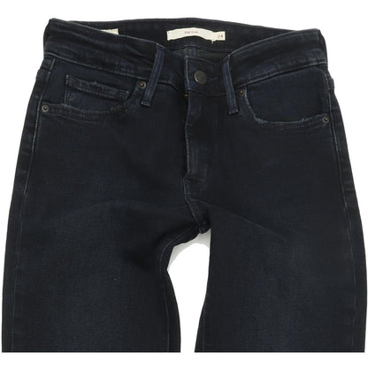 Levi's 712 Women Blue Skinny Slim Stretch Jeans W24 L32