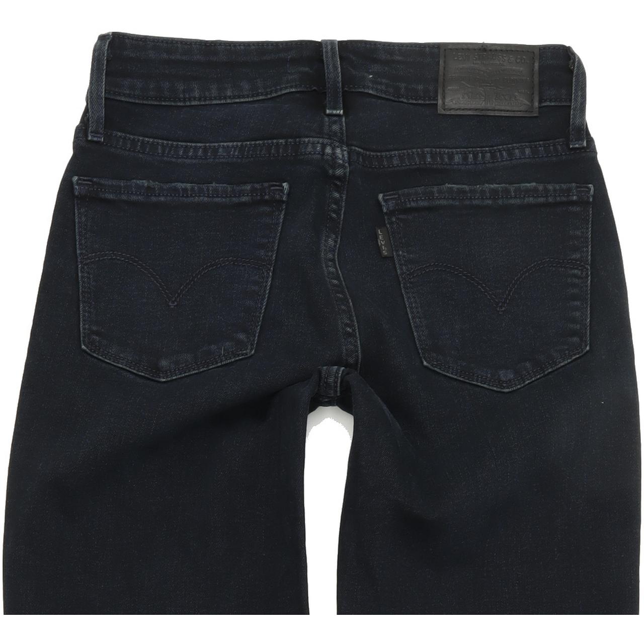 Levi's 712 Women Blue Skinny Slim Stretch Jeans W24 L32