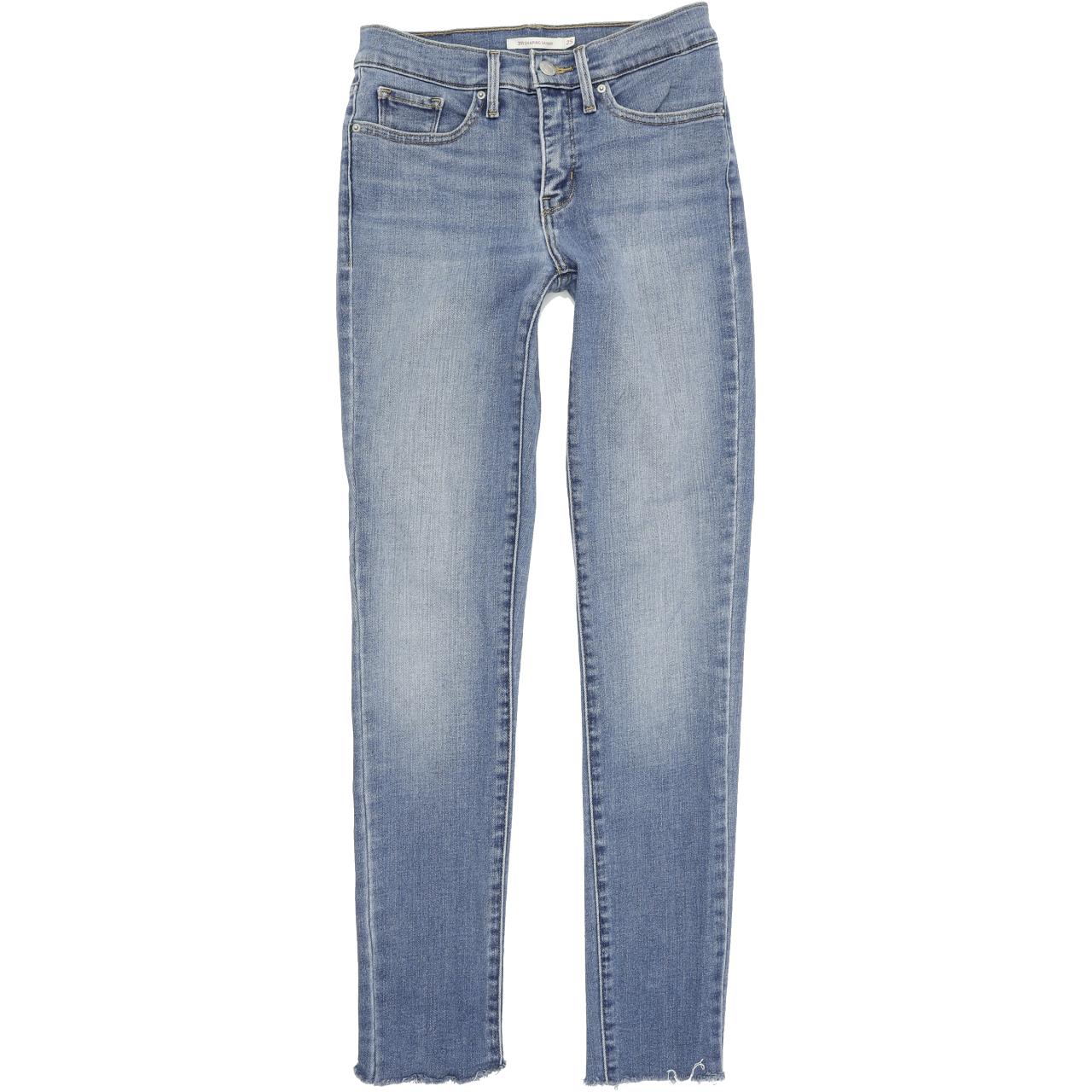 Levi's 311 Shaping Women Blue Skinny Slim Stretch Jeans W25 L29