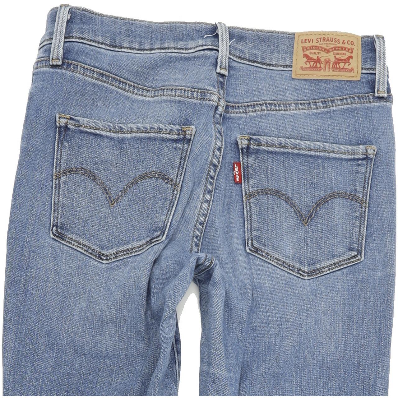 Levi's 311 Shaping Women Blue Skinny Slim Stretch Jeans W25 L29