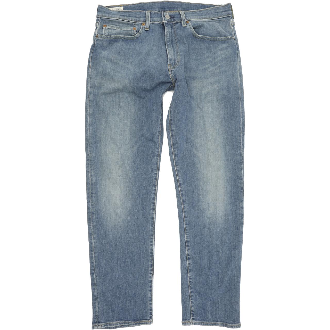 Levi's 502 Men Blue Tapered Regular Stretch Jeans W34 L32