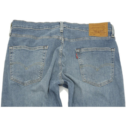 Levi's 502 Men Blue Tapered Regular Stretch Jeans W34 L32