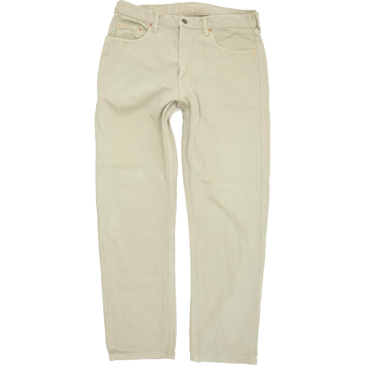 Levi's 615 Men Beige Straight Regular Jeans W36 L30