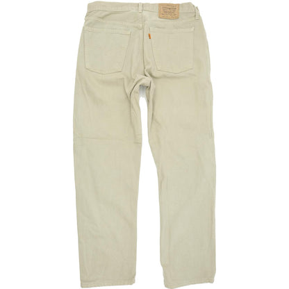 Levi's 615 Men Beige Straight Regular Jeans W36 L30