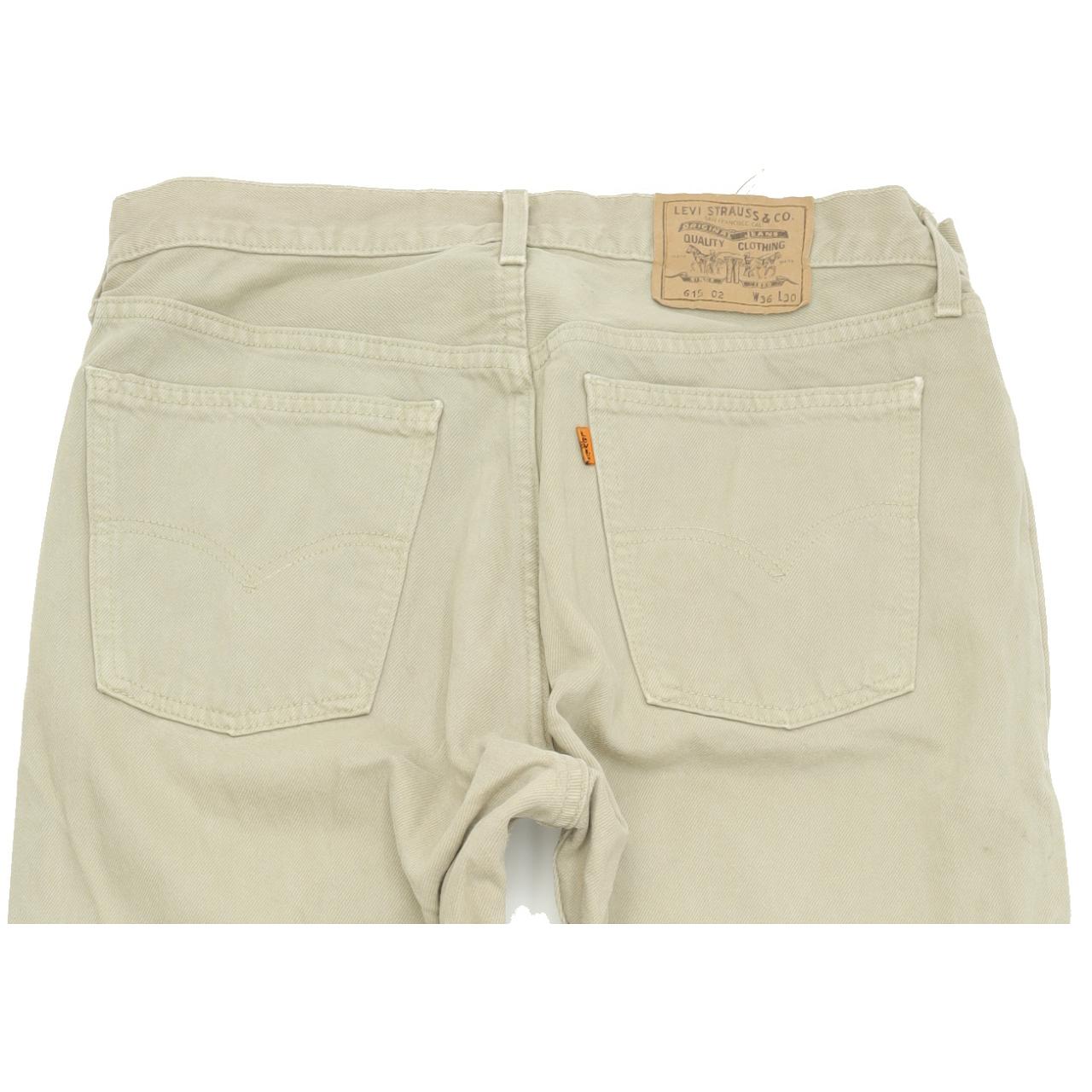 Levi's 615 Men Beige Straight Regular Jeans W36 L30