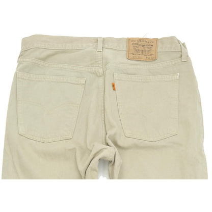 Levi's 615 Men Beige Straight Regular Jeans W36 L30