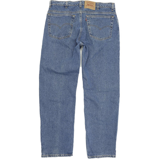 Levi's 505 Made in USA Blue Straight Regular Jeans High Waisted W40 L30