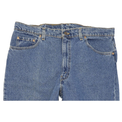 Levi's 505 Made in USA Blue Straight Regular Jeans High Waisted W40 L30