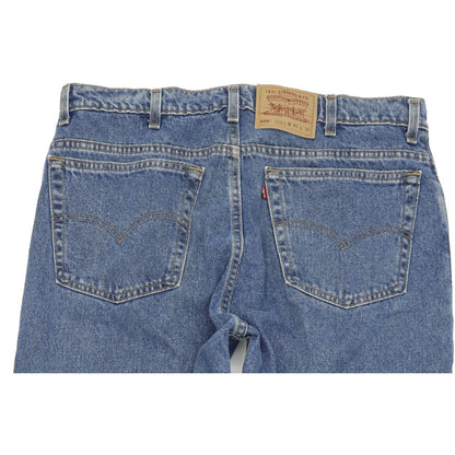 Levi's 505 Made in USA Blue Straight Regular Jeans High Waisted W40 L30