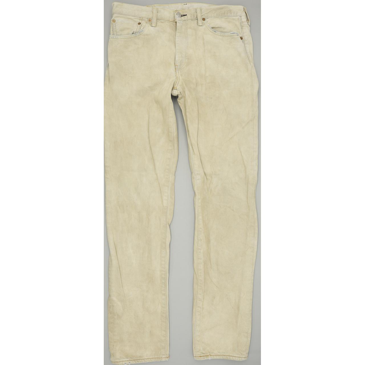 Levi's 508 Men Beige Tapered Regular Jeans W33 L34