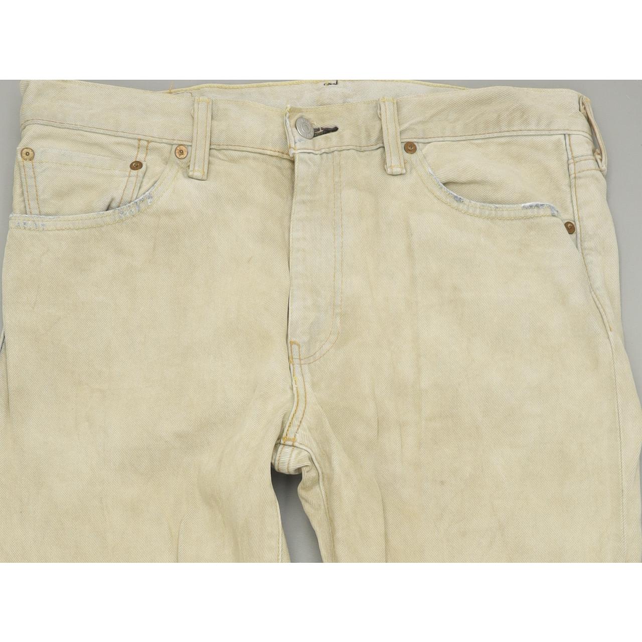 Levi's 508 Men Beige Tapered Regular Jeans W33 L34
