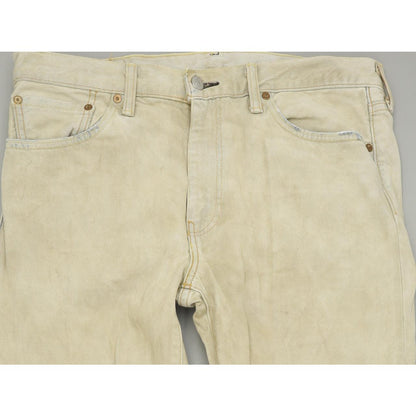Levi's 508 Men Beige Tapered Regular Jeans W33 L34