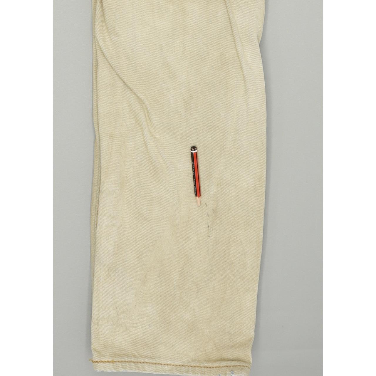Levi's 508 Men Beige Tapered Regular Jeans W33 L34
