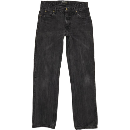 Lee Ranger Men Black Straight Regular Jeans W33 L33