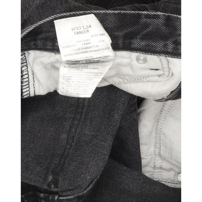 Lee Ranger Men Black Straight Regular Jeans W33 L33