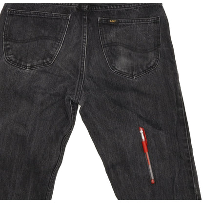 Lee Ranger Men Black Straight Regular Jeans W33 L33