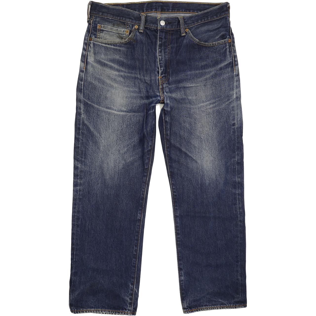 Levi's 751 Men Blue Straight Regular Jeans W36 L29