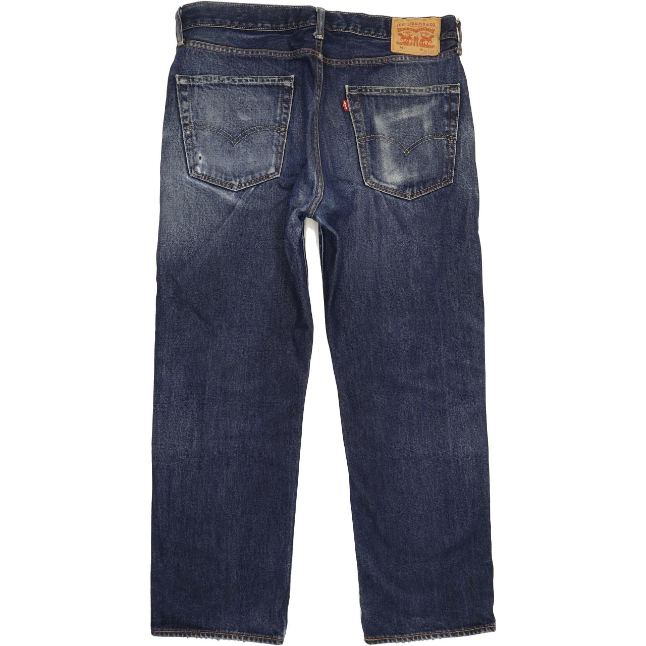 Levi's 751 Men Blue Straight Regular Jeans W36 L29