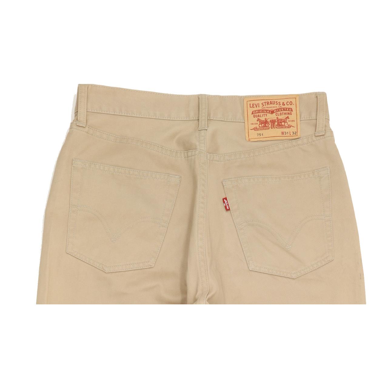 Levi's 751 Men Beige Straight Regular Jeans W31 L31