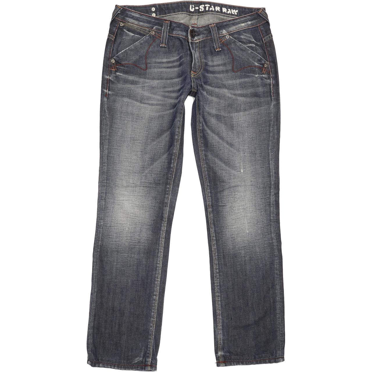 G-Star Limit Men Blue Straight Regular Jeans W30 L30