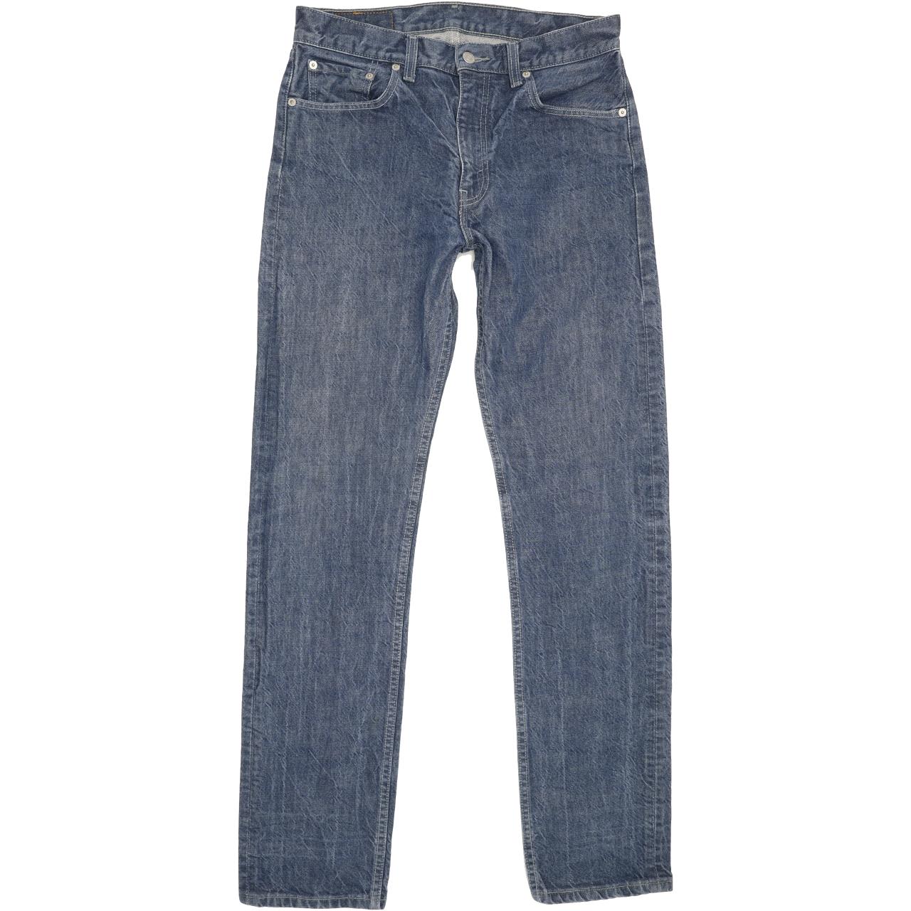 Levi's 505 Men Blue Straight Regular Jeans W32 L33