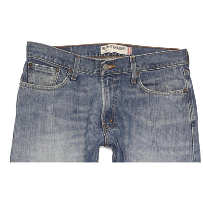 Levi's 514 Men Blue Straight Regular Jeans W34 L29