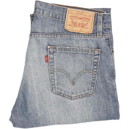 Levi's 514 Men Blue Straight Regular Jeans W34 L29