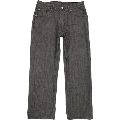 Levi's 506 Men Charcoal Straight Regular Jeans W33 L29
