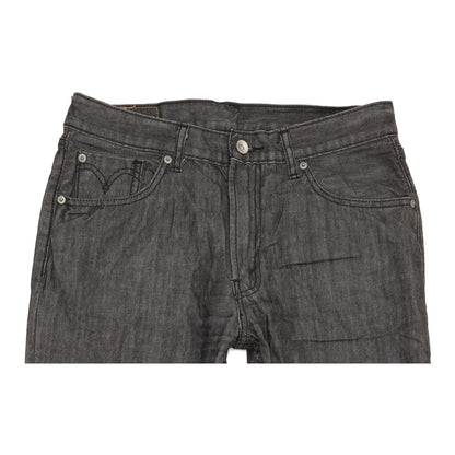 Levi's 506 Men Charcoal Straight Regular Jeans W33 L29