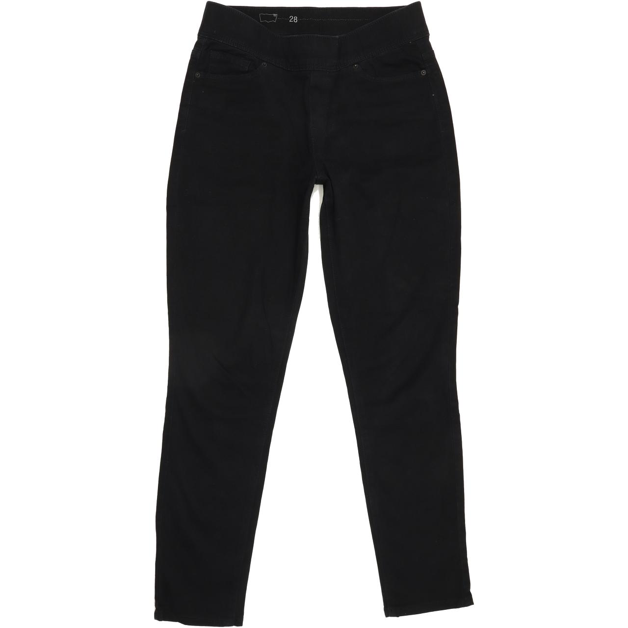 Levi's No zip fly Women Black Skinny Regular Stretch Leggings W28 L29